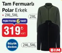 TAM FERMUARLI POLAR ERKEK fiyat ve kampanya bilgisi